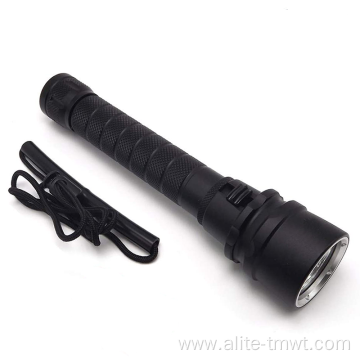 Submersible flashlight diving light